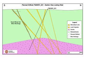 Tamar Minerals - Wheal Vor Planned Hole July 26 SB V2